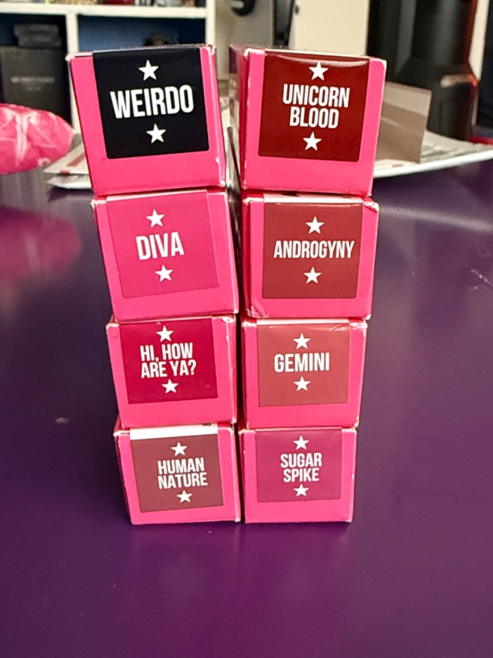 Pink Lipstick Set - Pink Shade